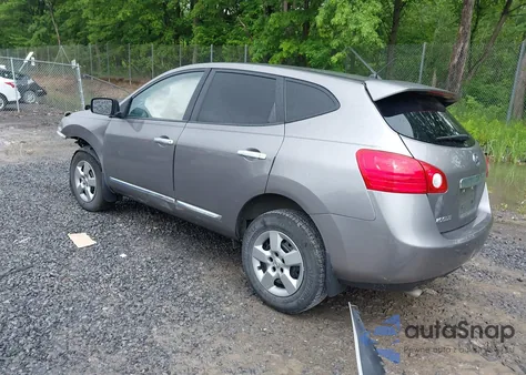 2011 Nissan Rogue S из США, поврежденный, VIN JN8AS5MT2BW566598